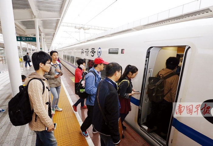 南昆客专南百段开通 南宁-百色动车二等票82.5