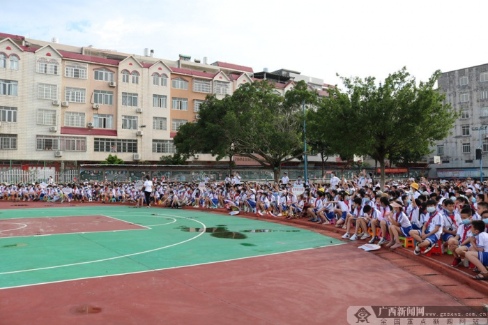 国防科普知识进校园活动走进北流小学-广西新闻图集