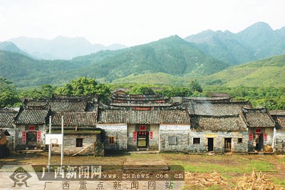 平南范家大院:历史的印记(图)-广西新闻网