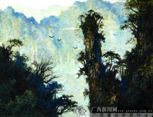 陈庆珠大型油画展将在自治区博物馆隆重举行(图)