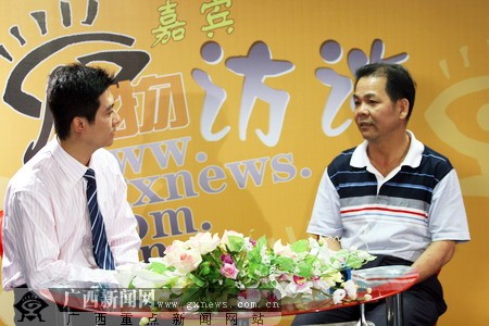 [原创]南宁地震局局长蒋维松作客本网 谈抗震减