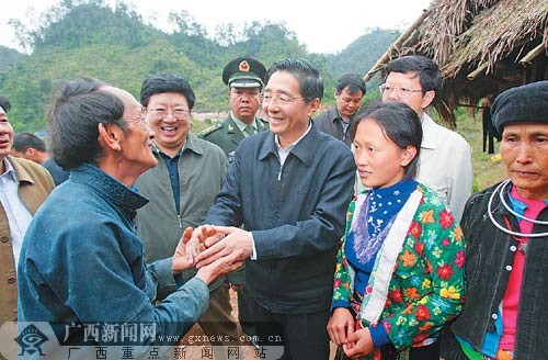 郭声琨赴百色考察调研:民生无小事 样样总关情