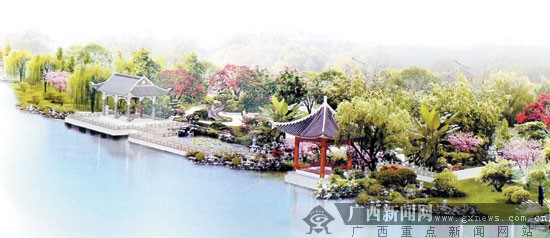 南宁狮山公园将建六大功能区 游客可感受岭南文化
