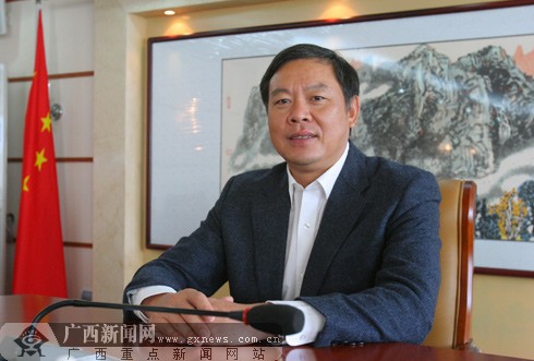 来宾市委书记张秀隆.广西新闻网记者 陶媛摄