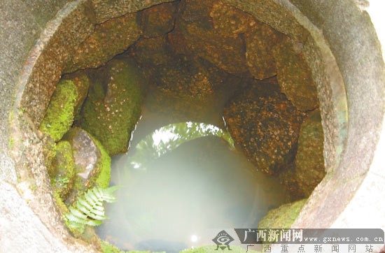 桂平西山:乳泉井又喷乳啦!