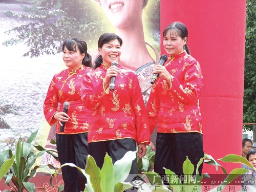 走近崇左天等县"明星山歌队 古老山歌后继乏人 手机广西网
