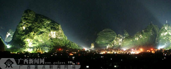 阳朔6000多万 打造&ldquo;山水夜游城&rdquo;