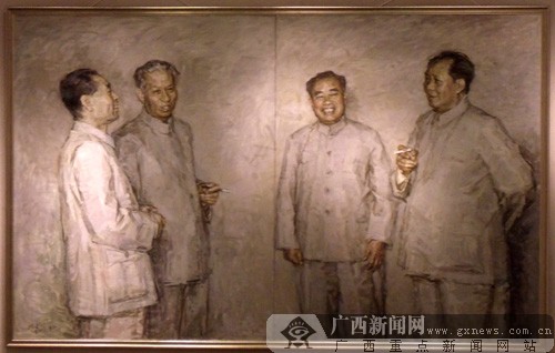 《伟人足迹油画写生展》南宁开展(图)