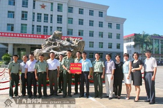 广西新闻网崇左7月30日讯(记者 陶媛)"八一"建军节前夕,具有多年