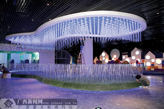 广西规划馆建成启用 记者揭开三馆三街神秘面纱