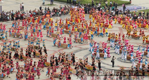 "打榔舞"的传承