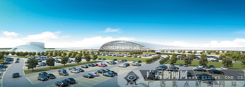 南宁机场新航站区工程获批复 将现"双凤还巢"(图)