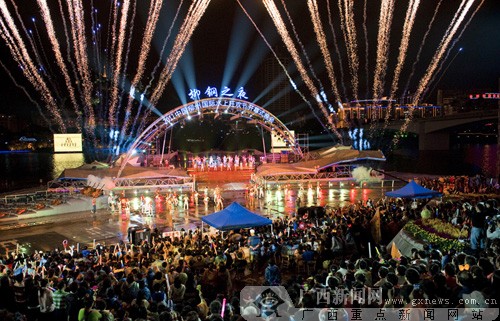 柳州倾力打造中国第一水上狂欢节