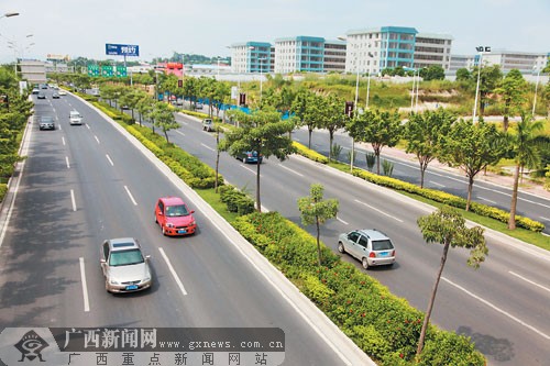南宁快环服务"两会一节"施工段完工 告别"肠梗阻"