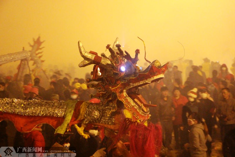 高清宾阳炮龙节中国式狂欢