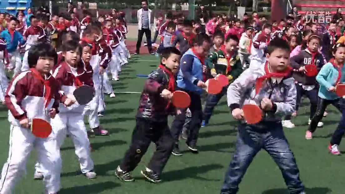 小学生欢快乒乓操-广西网视