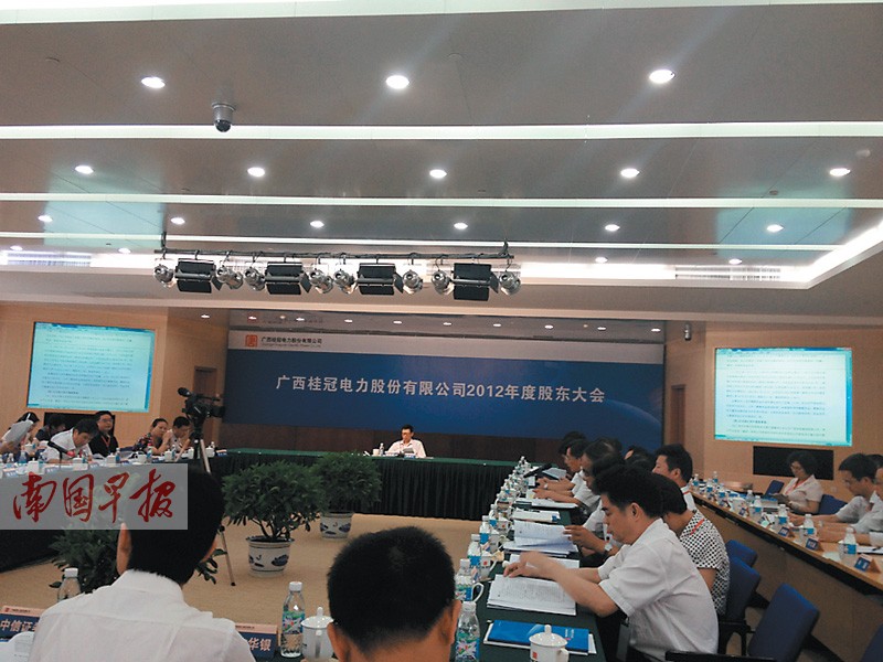 桂冠电力重组龙滩方案被迫叫停 散户不满交易