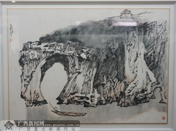 广西书画家精品系列展《王雪峰·故园觅诗》开展