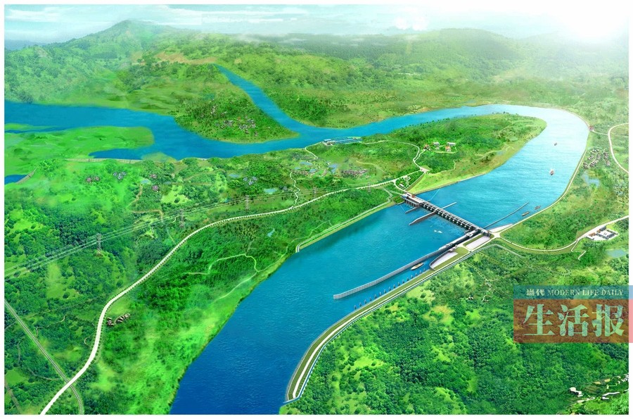 南宁老口水利枢纽完成三成投资 为18条内河补