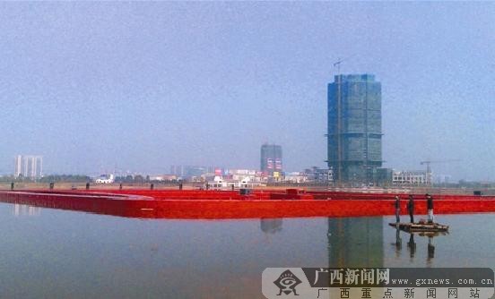 滨海新城白石湖片区建设初见成效