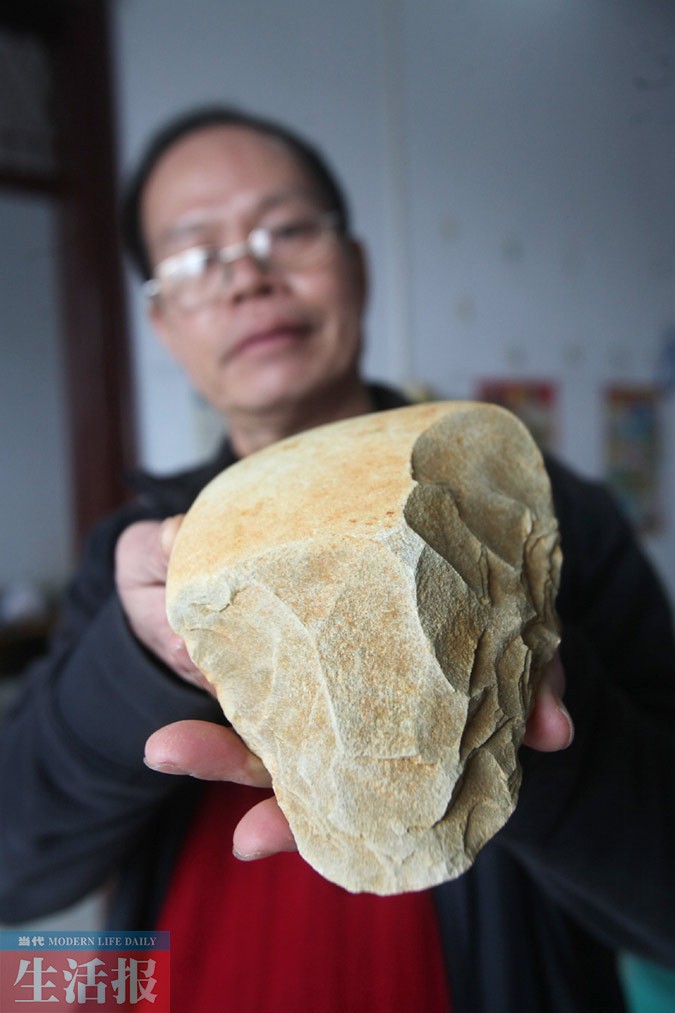 百色高岭坡遗址再晒神秘发现 80万年前有人类活动