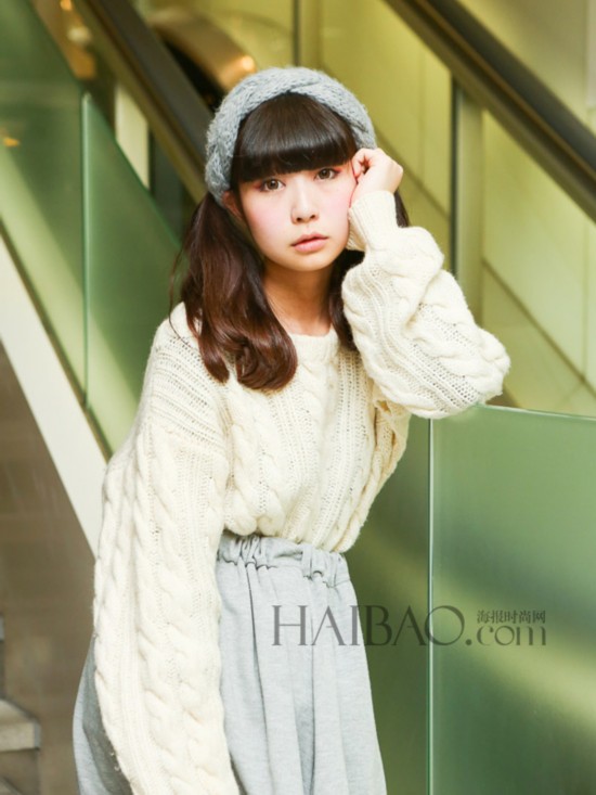 卷卷更有型 <em>日本萌妹发型</em>街拍烫染有创意-广西