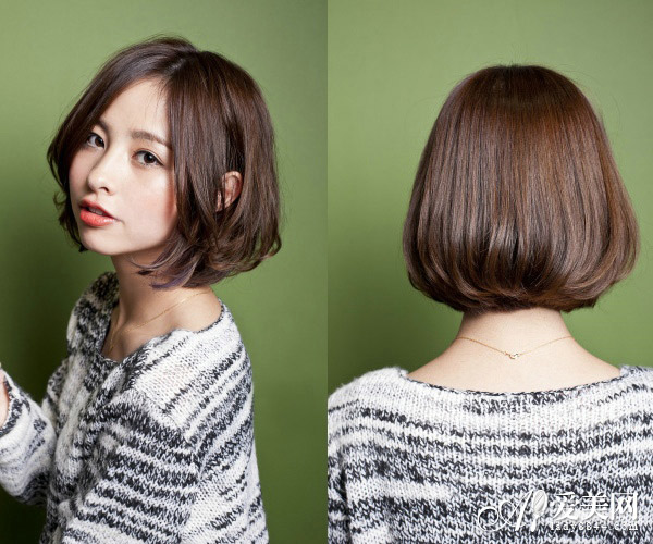 新款女生<em>中短发发型</em>集 主打淡雅风-广西新闻网