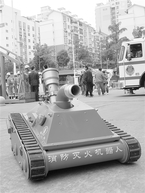 高精尖消防装备 助力南宁消防