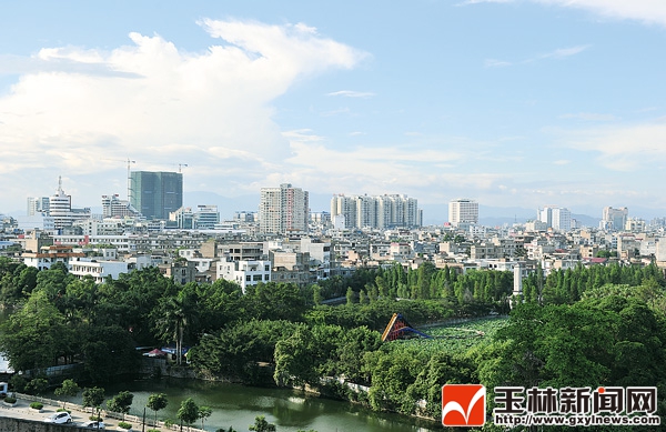 玉林向区域性大城市目标大步迈进(图)