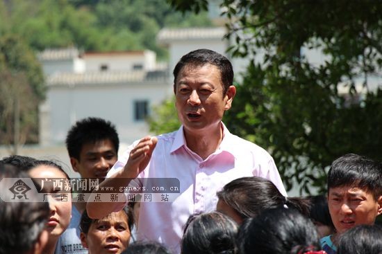 三十集电视连续剧《农民篮球队》在大新开拍(图)