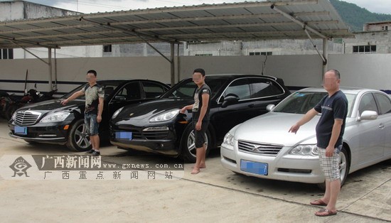 3辆百万豪车同时出现在田东加油站?原来是走