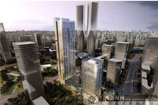 五象新区总部基地gig国际金融资本中心8月28日开工