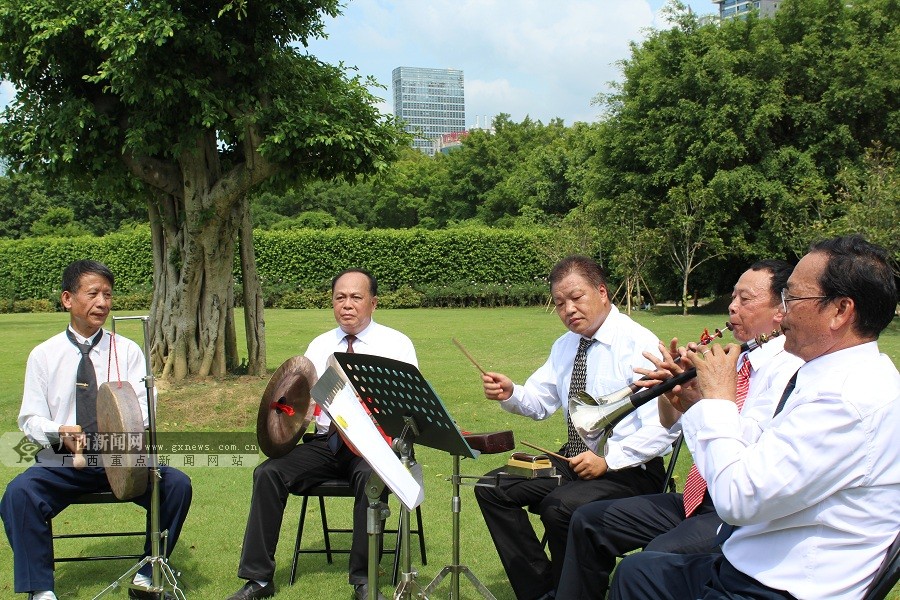       南宁蒲庙八音可谓历史悠久,在清朝乾隆五