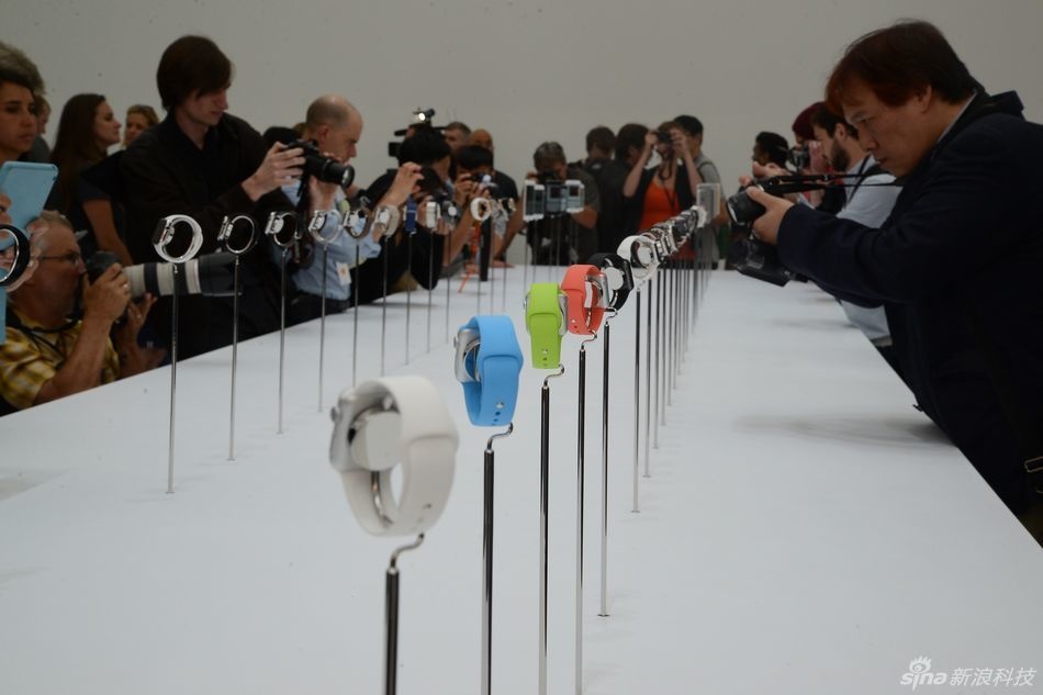 苹果手表Apple Watch现场实拍图集