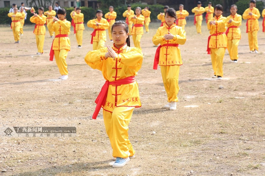 崇左民族体育百花齐放 花山拳珍珠球异彩壮(图)(7/22)