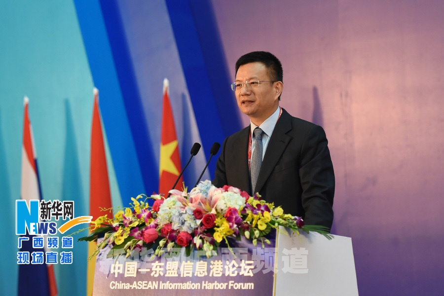 陆宏翔在中国-东盟信息港:跨境电子商务发展讨