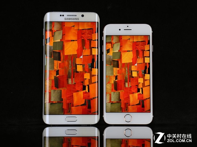 谁更养眼?看三星S6 edge+屏幕PK苹果6s