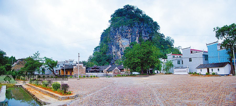 中国历史文化名村—富川朝东镇秀水状元村.唐理文/摄