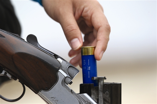 区运会飞碟射击项目第二日 柳州队拿下3个冠军