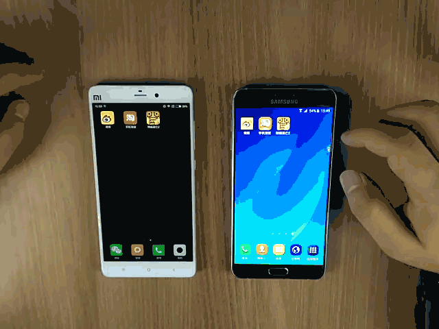 笔者下载了日常所需的应用,来测试本次升级后的三星galaxy note5的