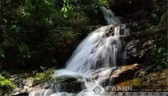 五叠泉瀑布.广西新闻网通讯员 黄若晖供图