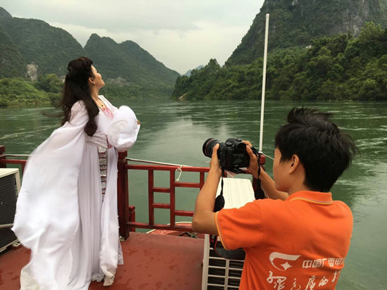 绿色之声│《绿色广西》MV开拍了.