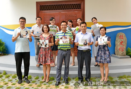 区直机关摄影师为兴宁一中送上特别的教师节礼物