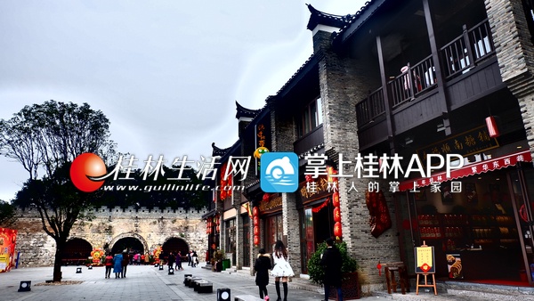 桂林靖江王府片区立面改造全面施工 正阳西巷