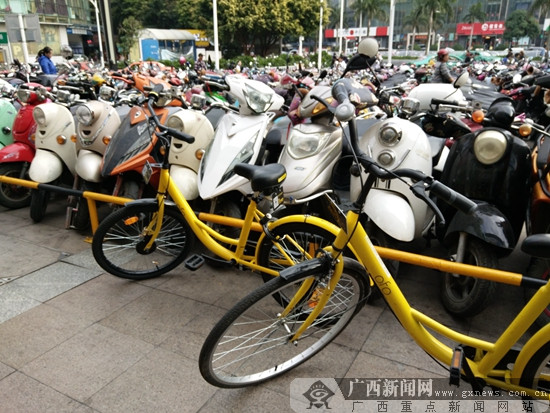 南宁 小黄车 满月 问题多 软硬件设施期待更完善