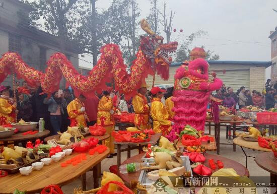 钦州康熙岭"游神"正月十五闹元宵|手机广西网