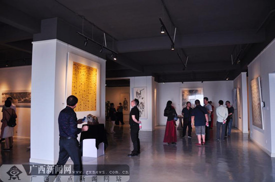 “雅韵心香 艺术荣和”广西书画院优秀作品展开启