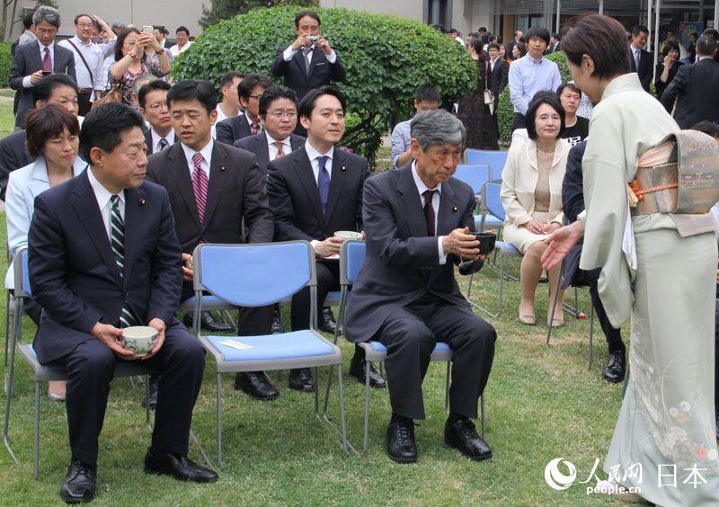 日本驻华大使馆在北京举行春季交流会 促中日交流