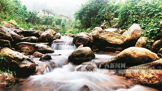 古报屯:飞瀑溢彩 生态乐园