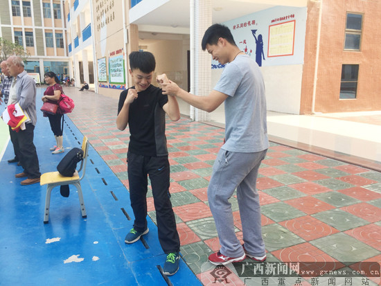 贵港体校开展春季期选材工作 检验苗子训练成果